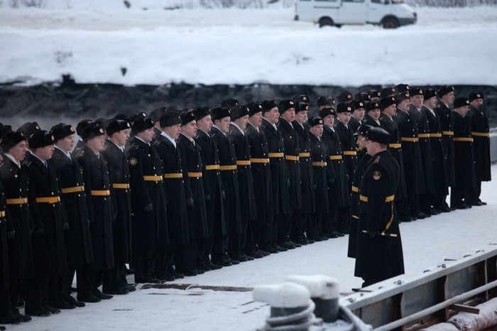Thuỷ thủ thuộc biên chế của tàu ngầm K-84 Ekaterinburg